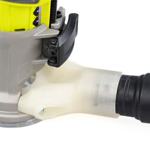 Adaptér horného odsávania pre frézku RYOBI RTR18 RTR18-0 18V Ø35