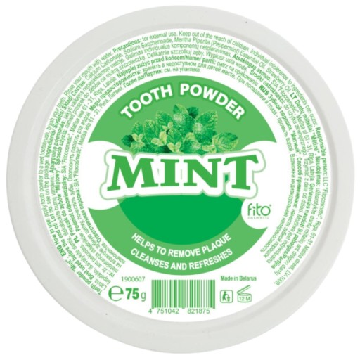 Fitokosmetic Mint zubný prášok 75g