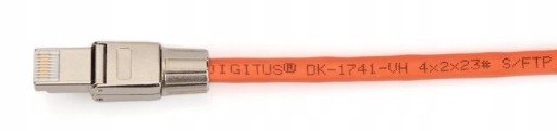RJ45 cat.6A STP FTP konektor, bez náradia, 10Gb POE+