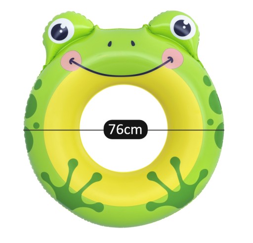 Nafukovací kruh na plávanie pre deti, kruh na bazén, dovolenkový, 76cm Bestway