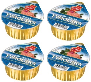4x 130g EVRAMEAT Tirolská konzerva