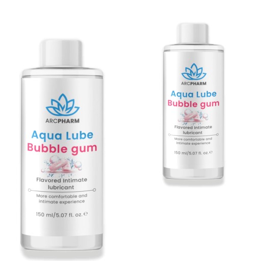 AQUA LUBE BUBBLE GUM INTÍMNY GÉL 150 ml