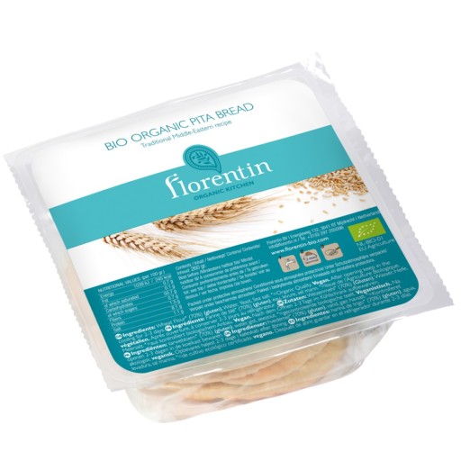 Biely pita chlieb Bio 260 G - FLORENTIN