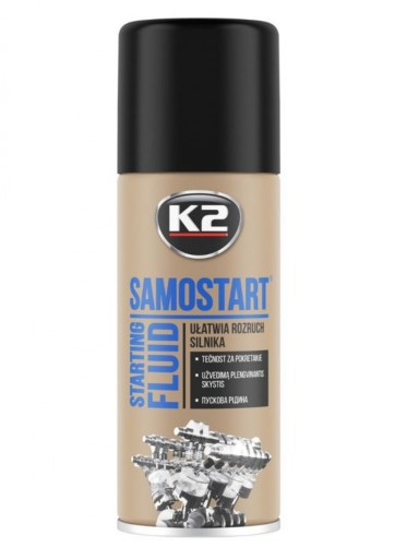 K2 SAMOSTART 400ML UĽAHČUJE ŠTART MOTORA
