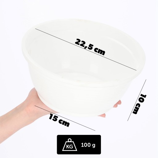 CINTORINOVÝ KVETINÁČ PLASTOVÝ NÁHROBOK CINTORÍNSKA MISKA 22cm