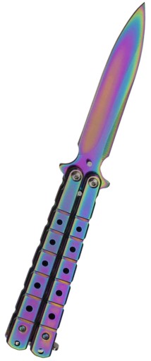 BOTTERFLY KNIFE RAINBOW BALISONG CS:GO SKLADACIE TRIKY RAINBOW COUNTER