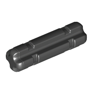 LEGO Technic Axle 2L 1,6x0,44 cm čierna 4109810 32062 - 10 ks