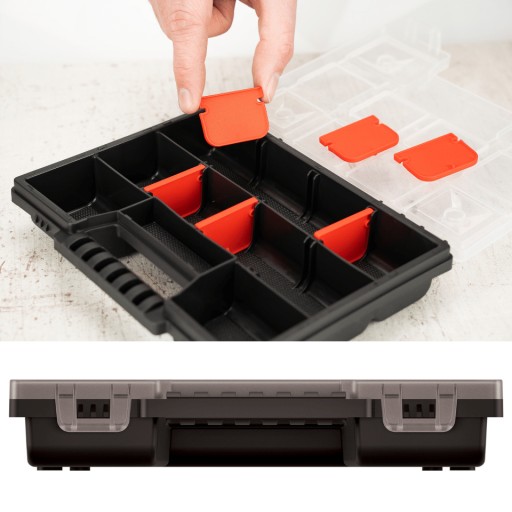 ORGANIZÁTOR NÁRADIA NASTAVITEĽNÉ PREDIEĽKY box
