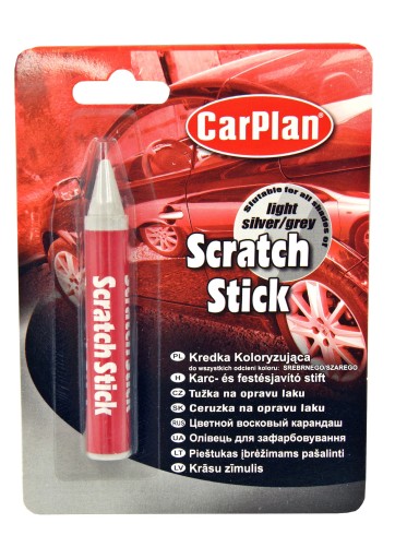 CERUŽKA NA Škrabance NA FARBU SIVÁ STRIEBORNÁ