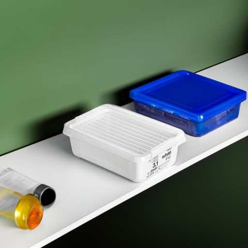 PLASTOVÝ KONTAJNER S VEKOM NA ÚLOŽNÝ BOX ORGANIZÁTOR 3,1L