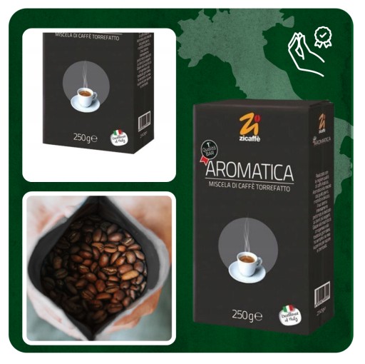 Zicaffe Aromatica talianska mletá káva 250g