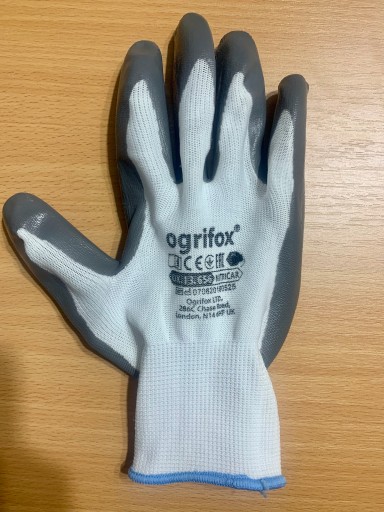 Rukavice Pracovné rukavice STRONG NITRILE r10