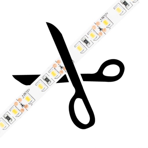 Páska LED páska 9,6W/m 2835 12V TEPLÁ BIELA 1M