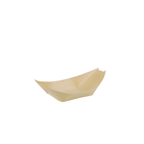 Drevený čln 140x82mm fingerfood 50 ks