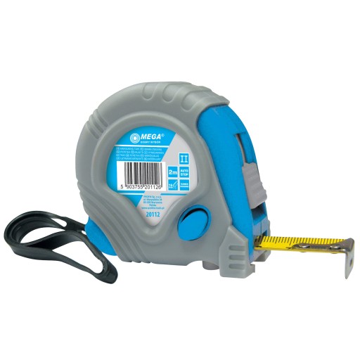 Rolovacie pravítko 3M/16 mm, 3 zarážky, poťah z kože