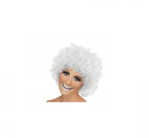 BIELA AFRO ANJEL KLUNOVÁ PAROCHŇA BIELE VLASY BIELE ANJELSKÁ Parochňa