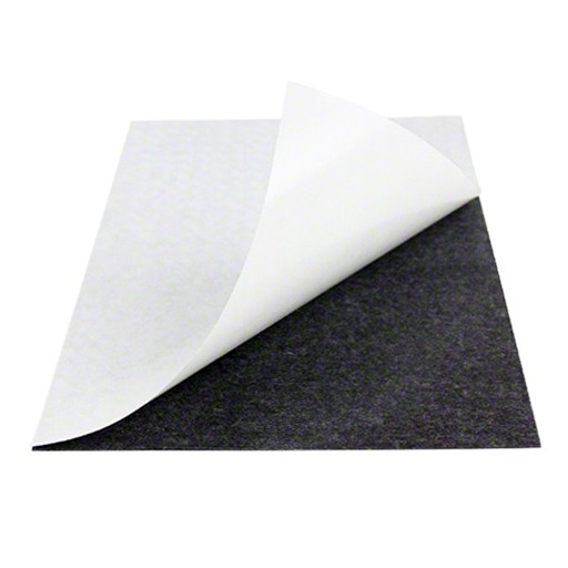 ČIERNA MAGNETICKÁ FÓLIA, SAMOLEPIACA, LIST A4 S LEPIKOM 0,7mm - HUNTER