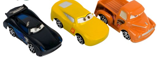 AUTÁ V KUFRI Garáž KUFOR 6x JAZDA AUT