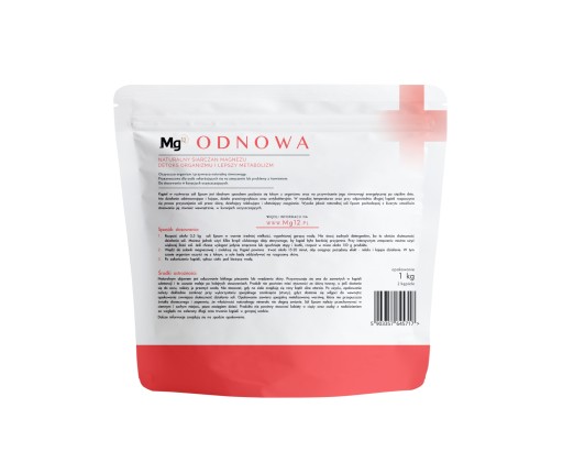 Epsom Salt Mg12 Antimykotikum Odstraňuje toxíny 1kg