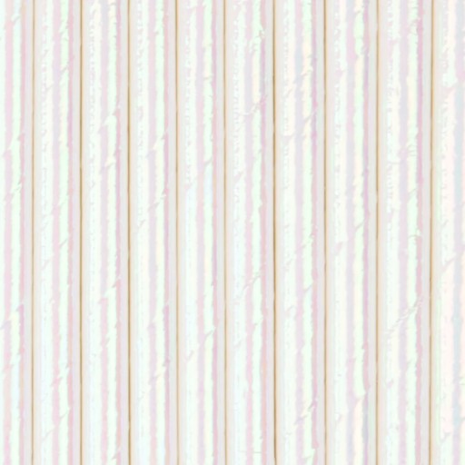 Dúhové biele papierové slamky, 10 kusov
