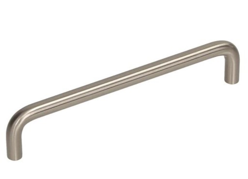 Nábytkové madlo zábradlia US10 L-128 mm oceľ/inox