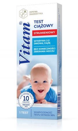 Vitam jet tehotenský test, 1 kus