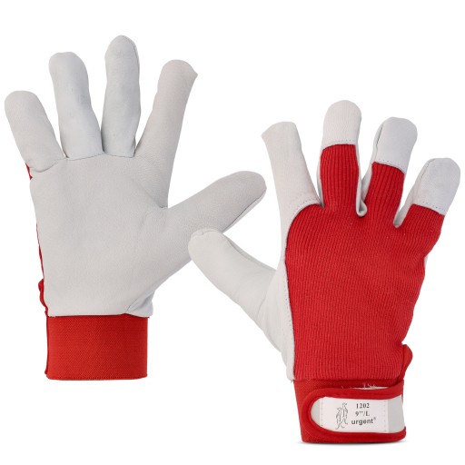 Kožené pracovné rukavice Velcro Goat Leather Strong