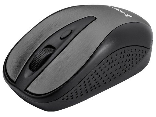 Drôtová USB myš TRACER DARK GREY pre domácu kanceláriu