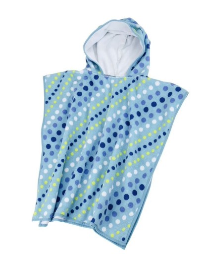 Uterák suchý pelerína pončo pre psov Wenko dog spa 120x60cm modrá