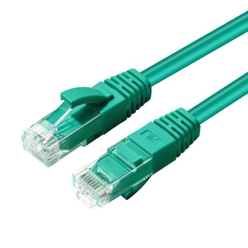 MicroConnect CAT6A UTP 2m Zelená LSZH