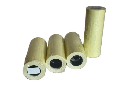 Popisovacia páska 26x16mm biela, 2-radová rovná (600 etikiet) - 5 ks.