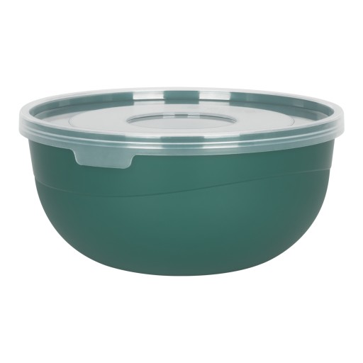 PLASTOVÁ KUCHYŇSKÁ MISKA NA JEDLO S POKROKOM 0,7L 14CM ZELENÁ