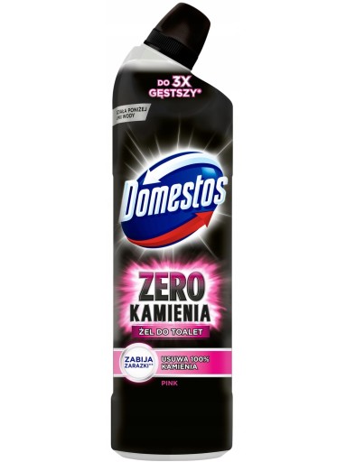 Domestos PINK Liquid pre Zero Stone WC 750ml