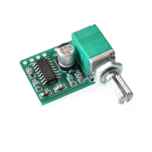 Modul zosilňovača 2x3W PAM8403 s potenciometrom AVR