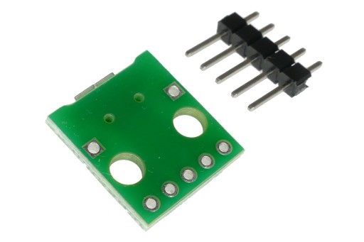 MICRO USB ZÁSUVKA, 5 PIN KONEKTOR PCB