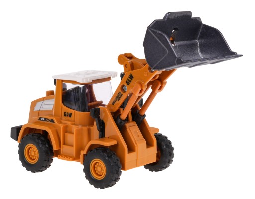 stavebné auto pre dieťa, DOLÁR s pohyblivým vedierkom + pohon
