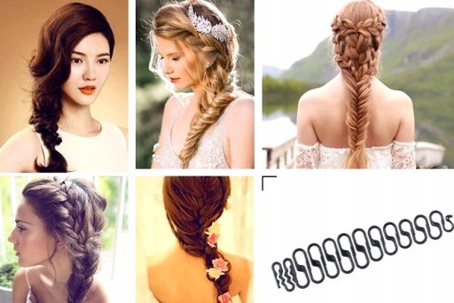 Hair KIT Filler Bun Updo Hrebeň