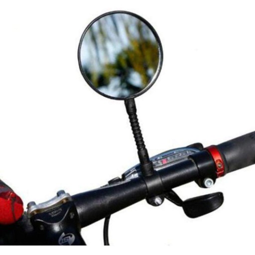 Pohľad zozadu vľavo vpravo Zrkadlo na bicykel Nízka hmotnosť Dobrá viditeľnosť