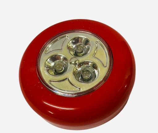 3x LED SAMOLEPIACA BATÉRIOVÁ DOTYKOVÁ LAMPA 1 ks