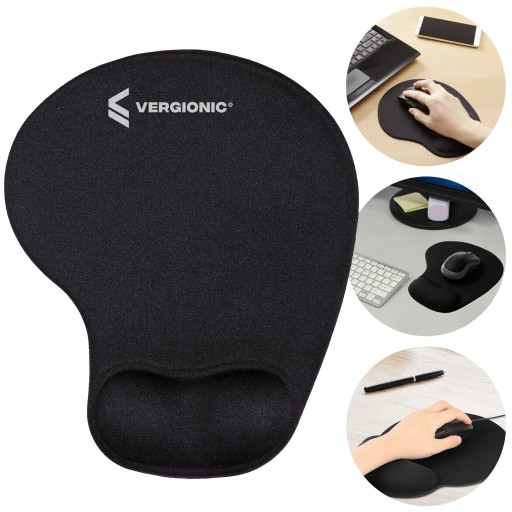 GÉLOVÁ PODLOŽKA POD MYŠ GÉL NA ZÁPESTIE ERGONOMICKÁ