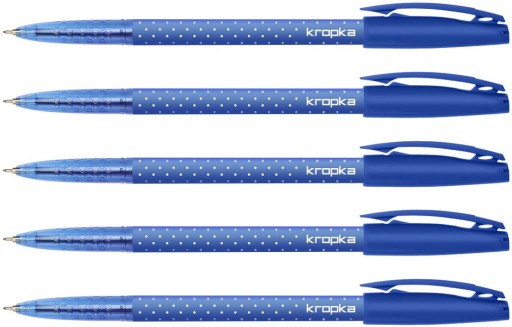Tenké pero 0,5 mm Rystor Dot Blue 2 ks.