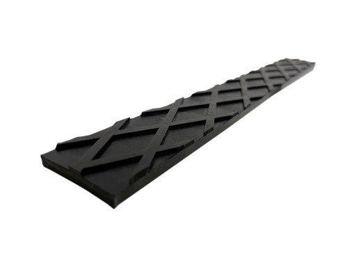 Gumový plochý samolepiaci nárazník 35x300