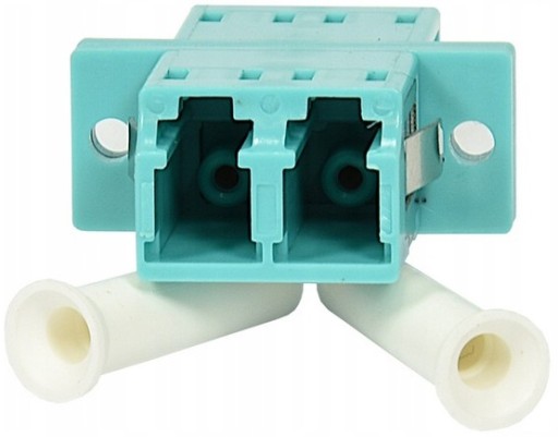HLAVOVÝ KONEKTOR ADAPTÉRA OPTICKÉ VLÁKNA MULTIMODE MM LC DUPLEX OM3