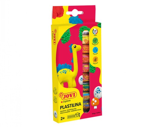 Plastelína v krabičke 10 col x 15g Jovi pre deti