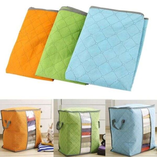 VEĽKÝ KONTAJNER NA POSTELEŇU, PERINU, OBLEČENIE