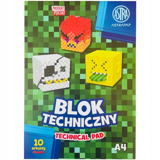 Astra Technický blok biely A4 10 listov 106022019