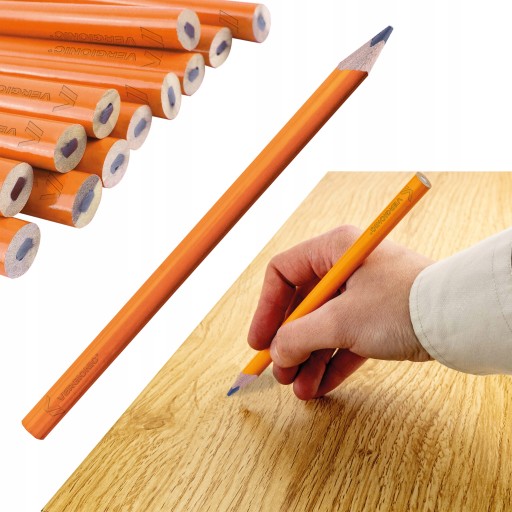 tesárske ceruzky, sada 12 kusov, balenie stavebných tesárskych ceruziek