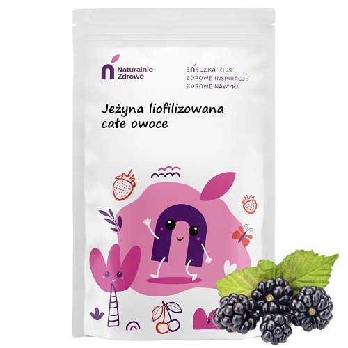 Mrazom sušená černica celoplodá Eneczka Kids Healthy Snack 20 g