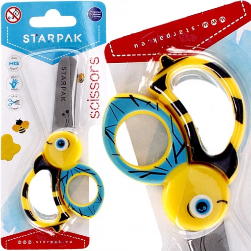 STARPAK NOŽNICE KOVOVÉ 13,5cm Včel