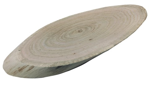 DUBOVÝ DREVENÝ PLÁSOK, ELIPTICKÝ DUB SKIKÝ, DLHÝ 25-30 CM, DREVENÝ DEKORAČNÝ PODNÁK